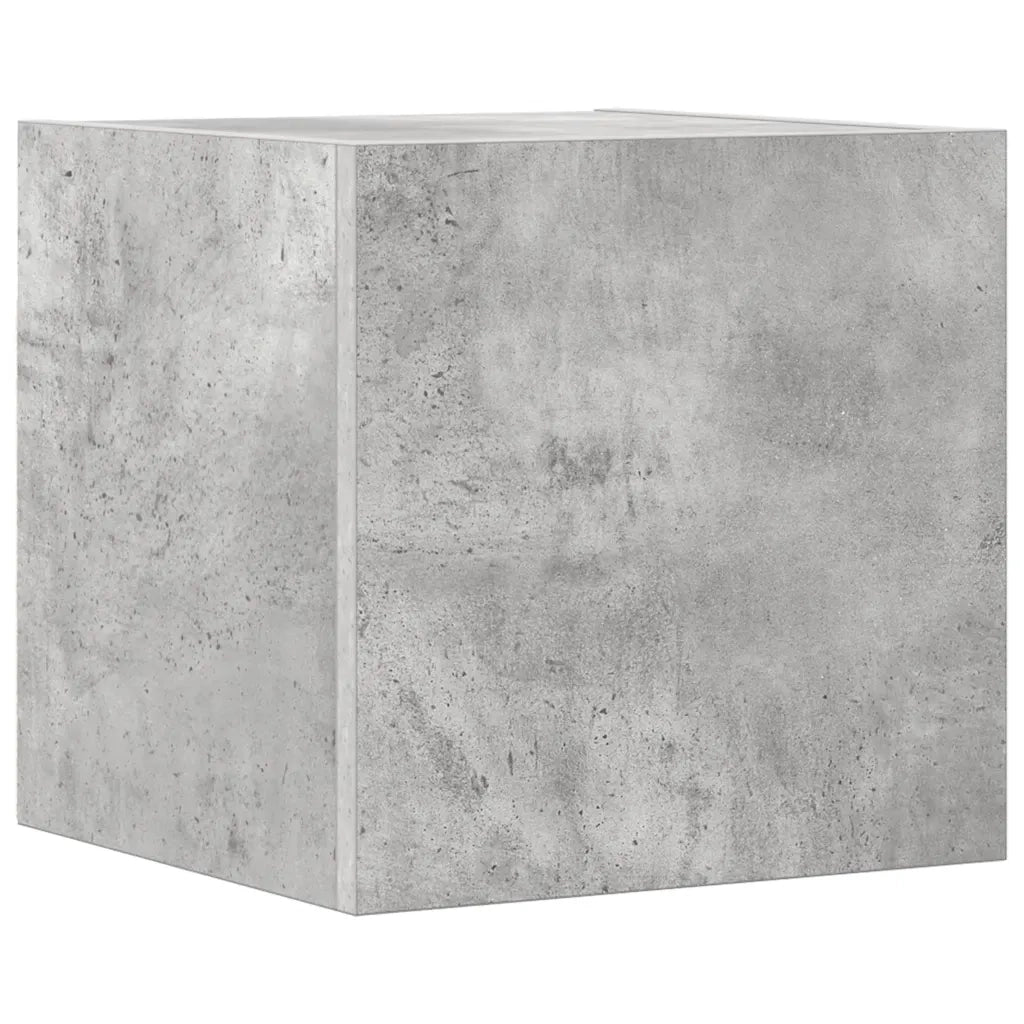 Set di Mobili Porta TV 7 pz Grigio Cemento in Legno Multistrato