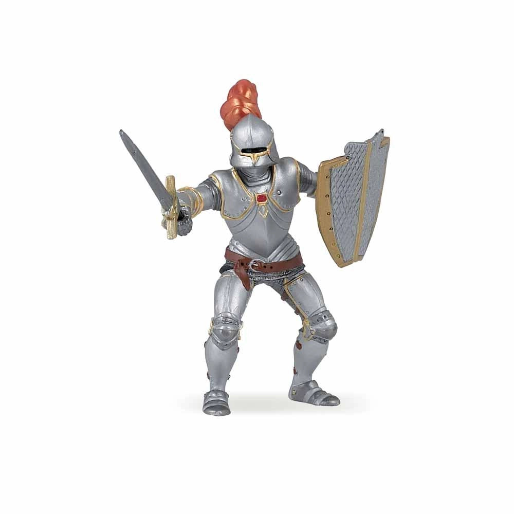 Papo - Knight in armour with red feather