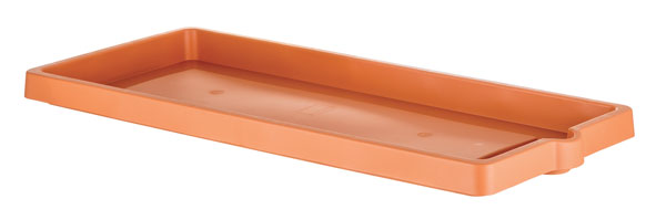 Sottovaso per fioriera legno "bama" cm.100 diversi colori Colore: COTTO CHIARO