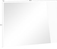 Specchiera Bianca Lucida VEGA Moderna