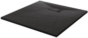 Piatto Doccia 80x80 cm in Acrilico Fosterberg Azalea Antracite