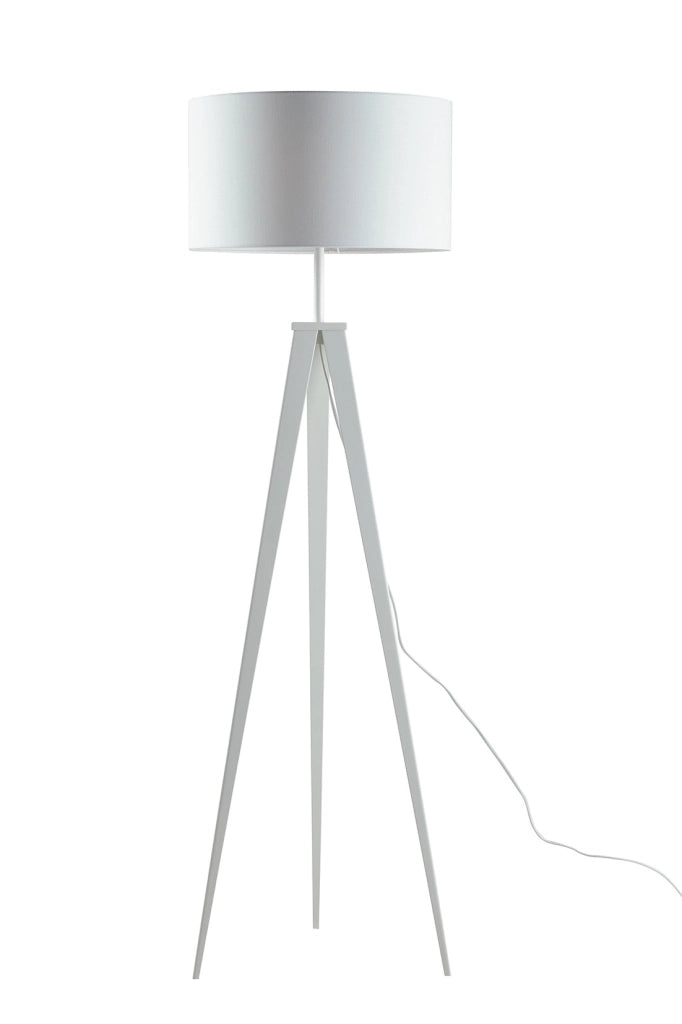 Lampada da terra LILY bianco