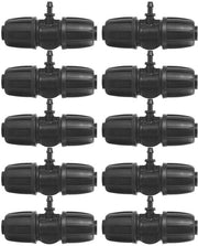 Connettori per giardino a T 10 pezzi - Materiale duraturo - Irrigazione giardino - Irrigazione a nebbia - Installazione facile - Connettori per giardino 

Modello: 
10 pezzi 
Materiale: 
Duraturo 
Dimensioni: 
Non specificato