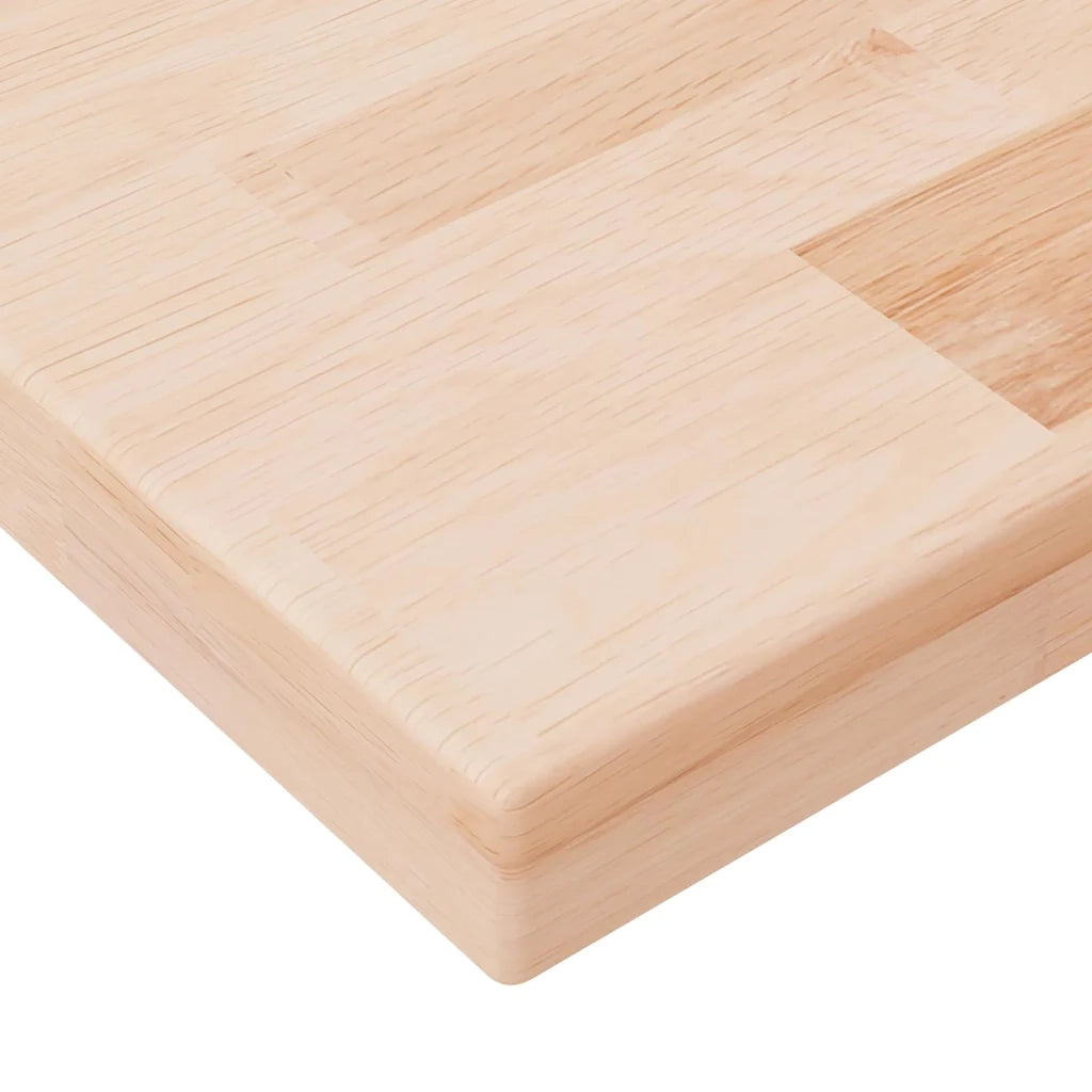 Ripiano 40x20x2,5 cm Legno Massello di Rovere Non Trattato 342934