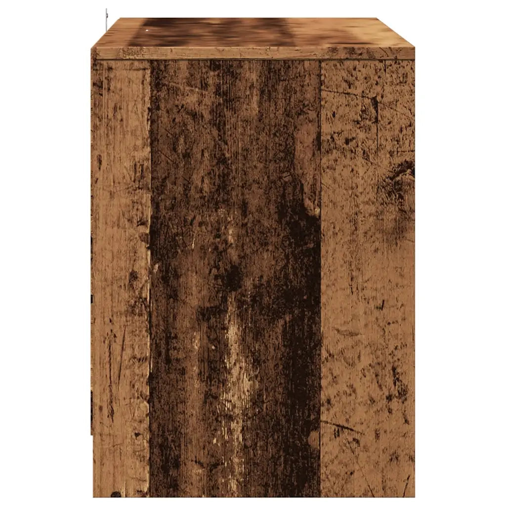 Mobile Porta TV Legno Antico 102x37,5x52,5 cm Legno Multistrato