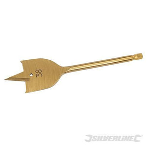 Mecchie Ricoperte in titanio per Falegnameria codolo esagonale anche cartongesso silverline - 30 mm