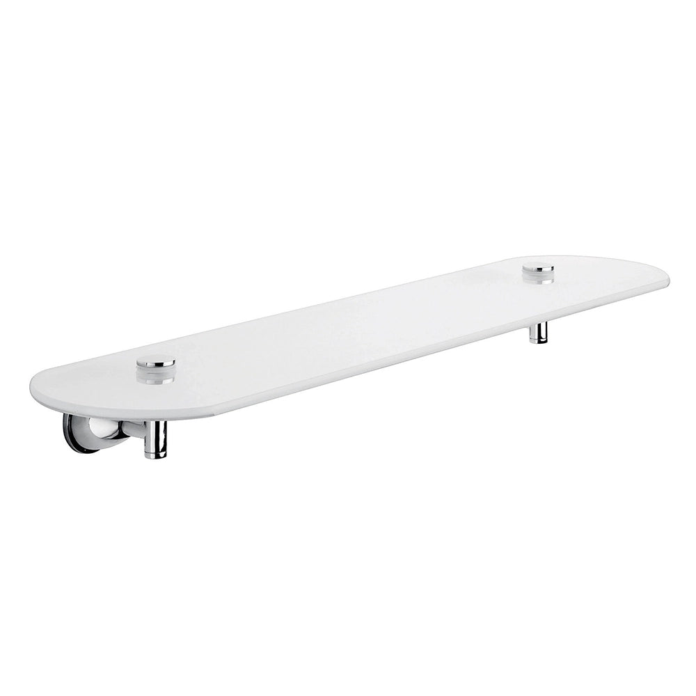 Mensola 52 cm Gedy in vetro temperato satinato | Genziana