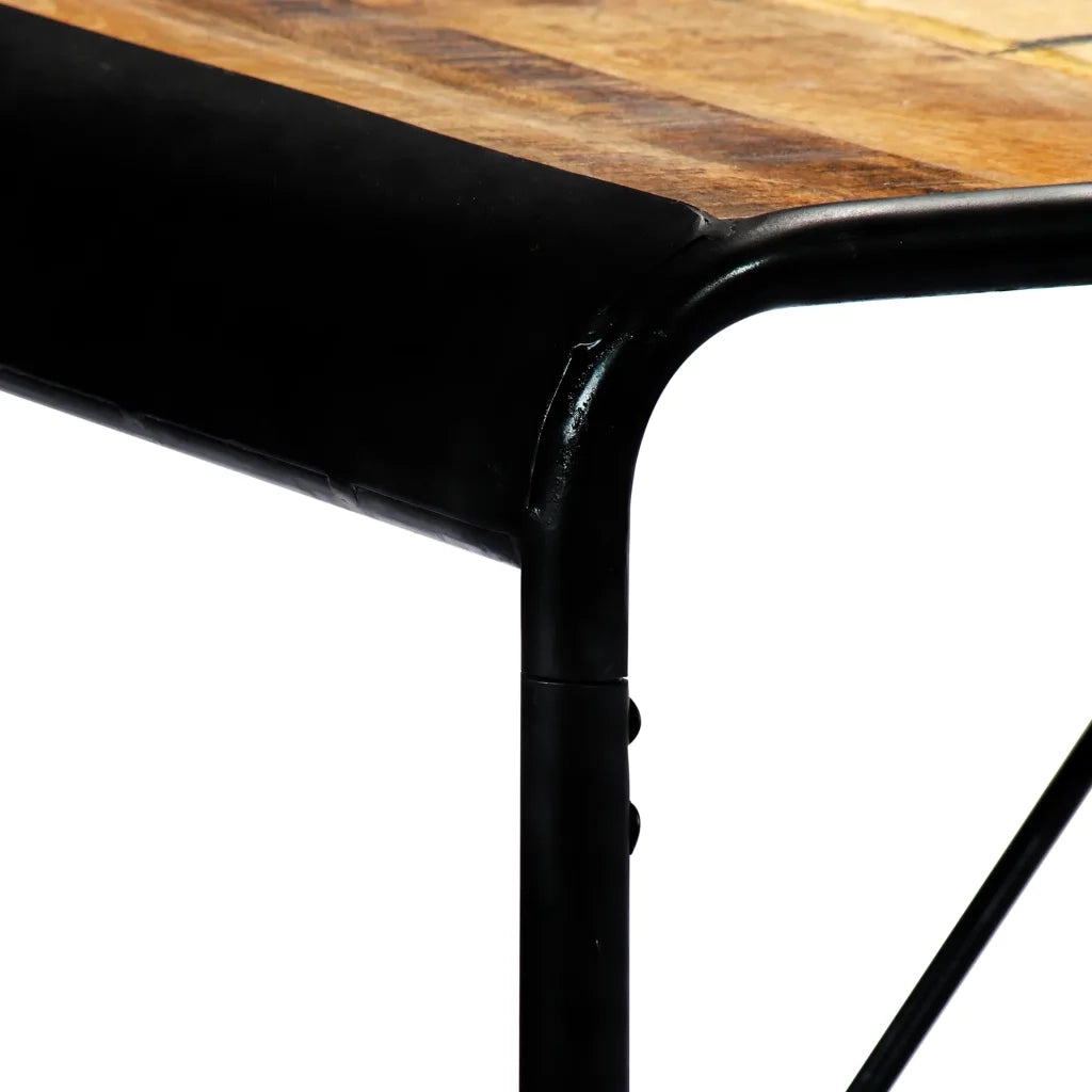 Tavolo da Pranzo 180x90x76 cm Legno Massello di Mango Grezzo 247866