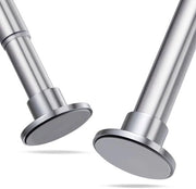 Maniglione da doccia in alluminio con maniglia in acciaio inox