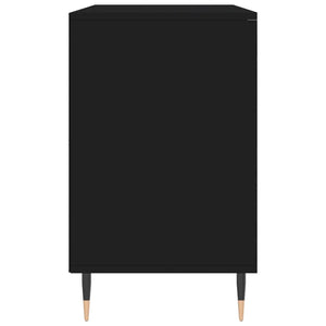 Scarpiera Nera 102x36x60 cm in Legno Multistrato 831405