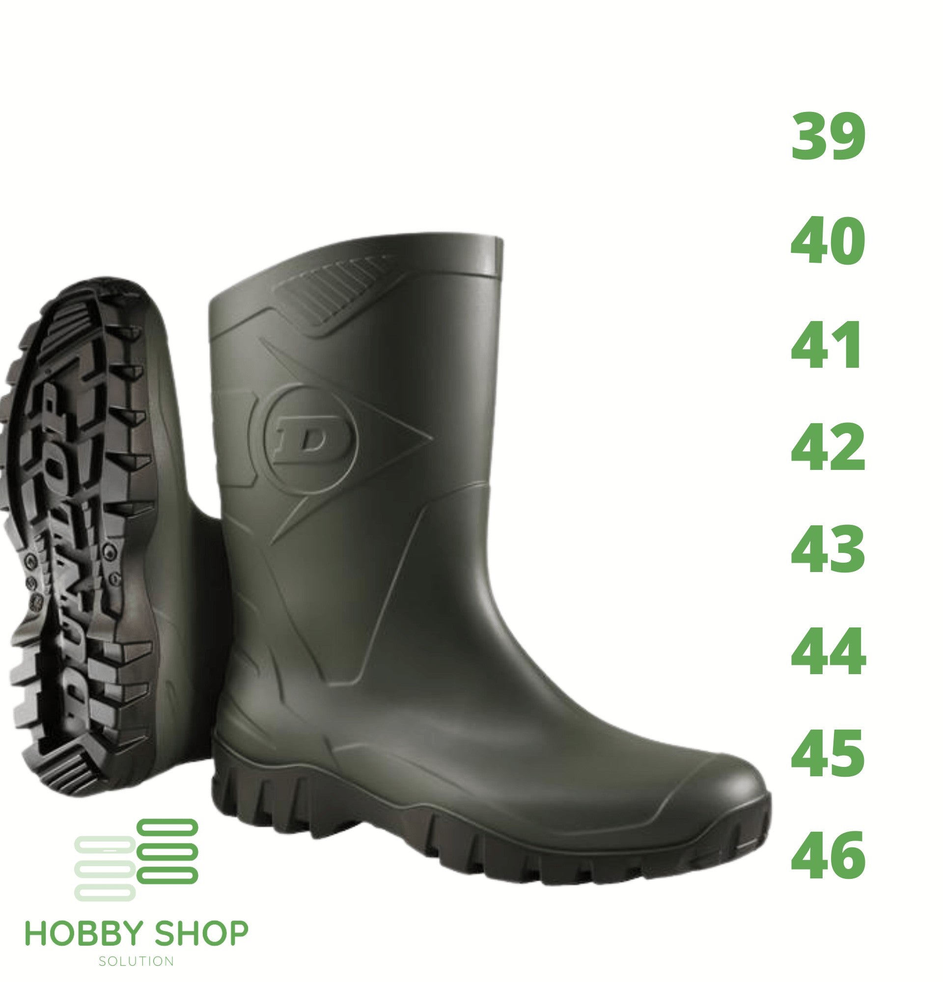 Stivali pvc dunlop tronc.dee diverse misure Taglia: 43