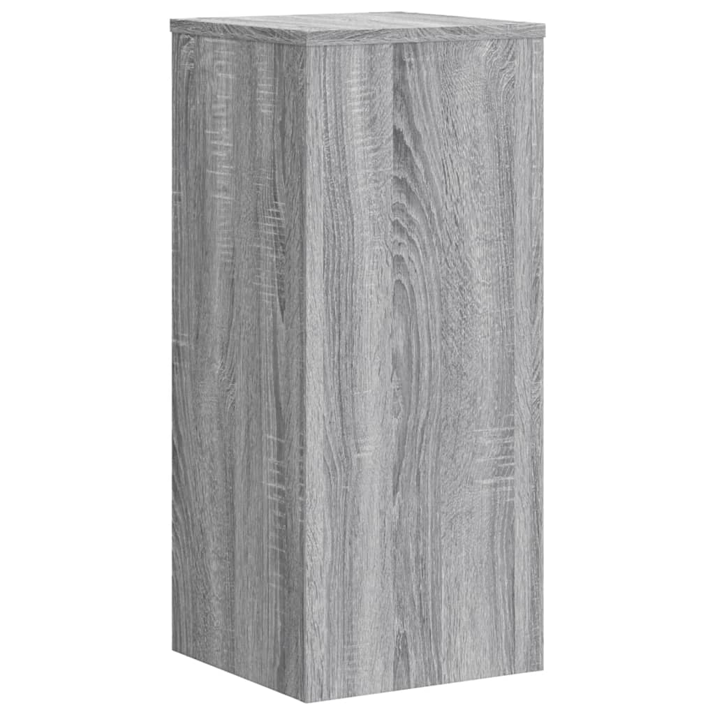 Portavasi mobili per fiori set da 2 legno ingegnerizzato Sonoma grigio 02_0045356