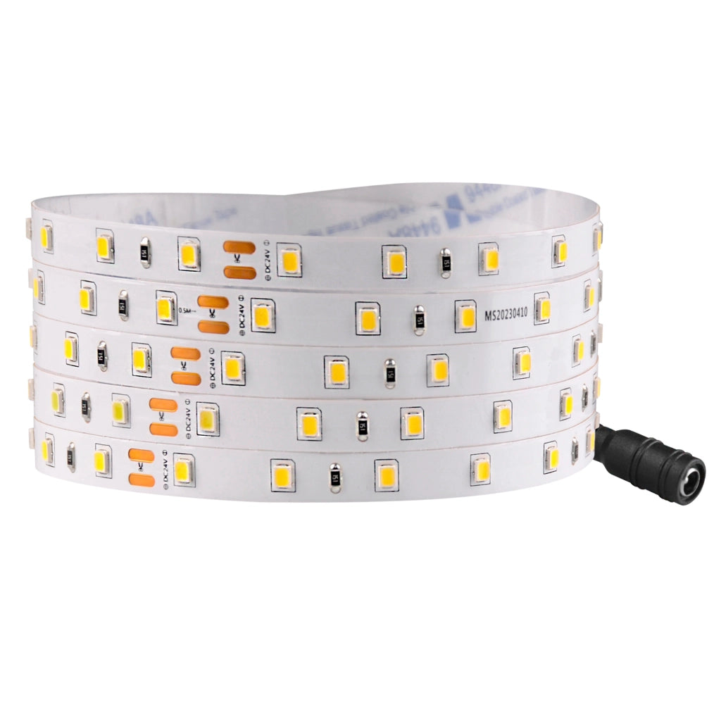 Kit striscia LED 24V 2m IP20 4000K ON/OFF con alimentatore Polux