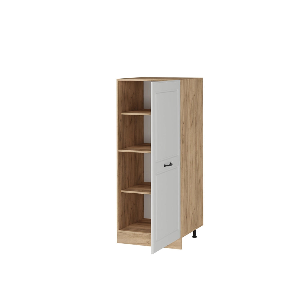 Mobile cucina dispensa R-Line Bianco rustico/Rovere dorato 60 cm Vicco