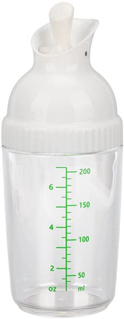 Scuola di Insalata 200ml - Ciotola per Condimenti - Scatola per Spezie - Con Coperchio - Materiale Sostenibile - Maniglia per Utilizzo Facile - Flacone per Salse