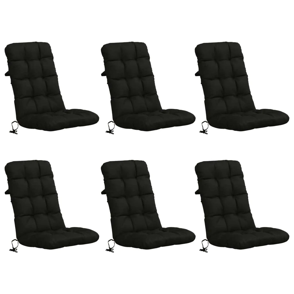 Cuscini per Sedia Alta in 6 Pezzi VIANEN 6 pcs 100% Poliestere 953769