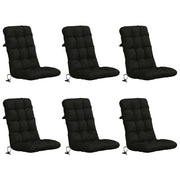 Cuscini per Sedia Alta in 6 Pezzi VIANEN 6 pcs 100% Poliestere 953769