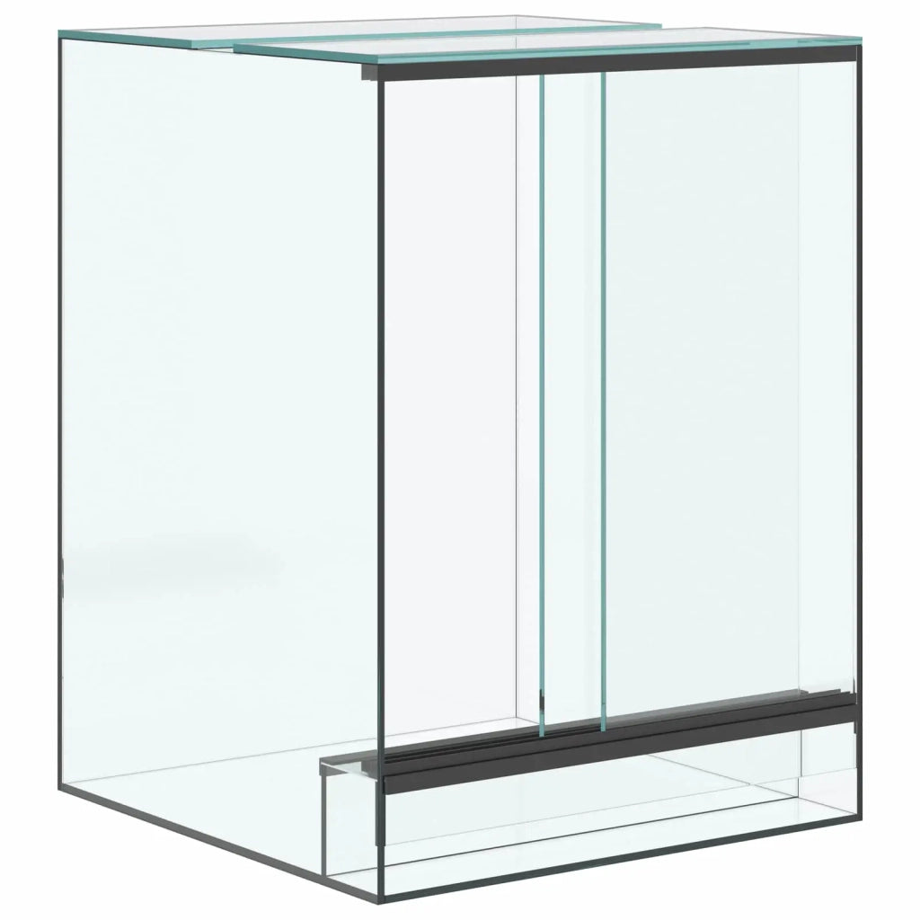 Terrario con archiviazione Trasparente 30 x 30 x 40 cm Vetro CFW7854473