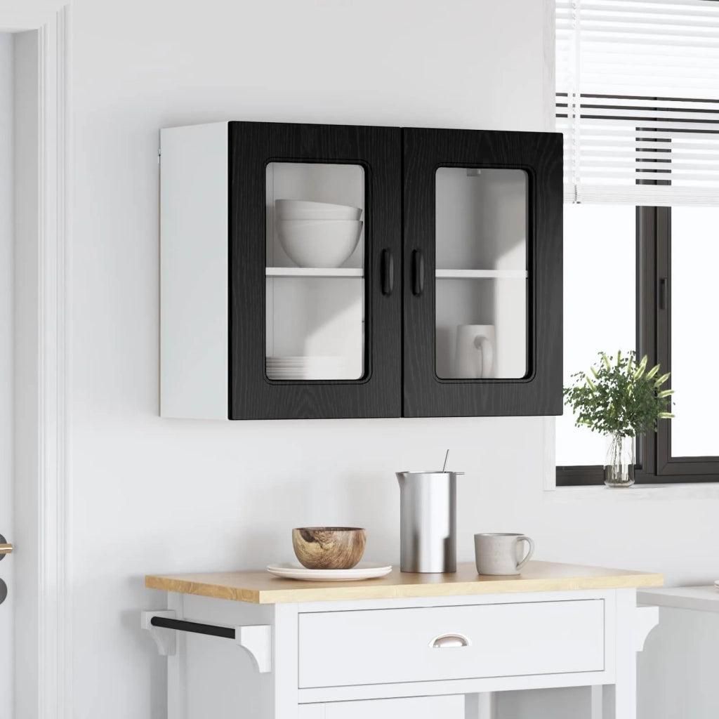 Pannello lavastoviglie Kalmar Rovere Nero 80 x 31 x 60 cm 8003790