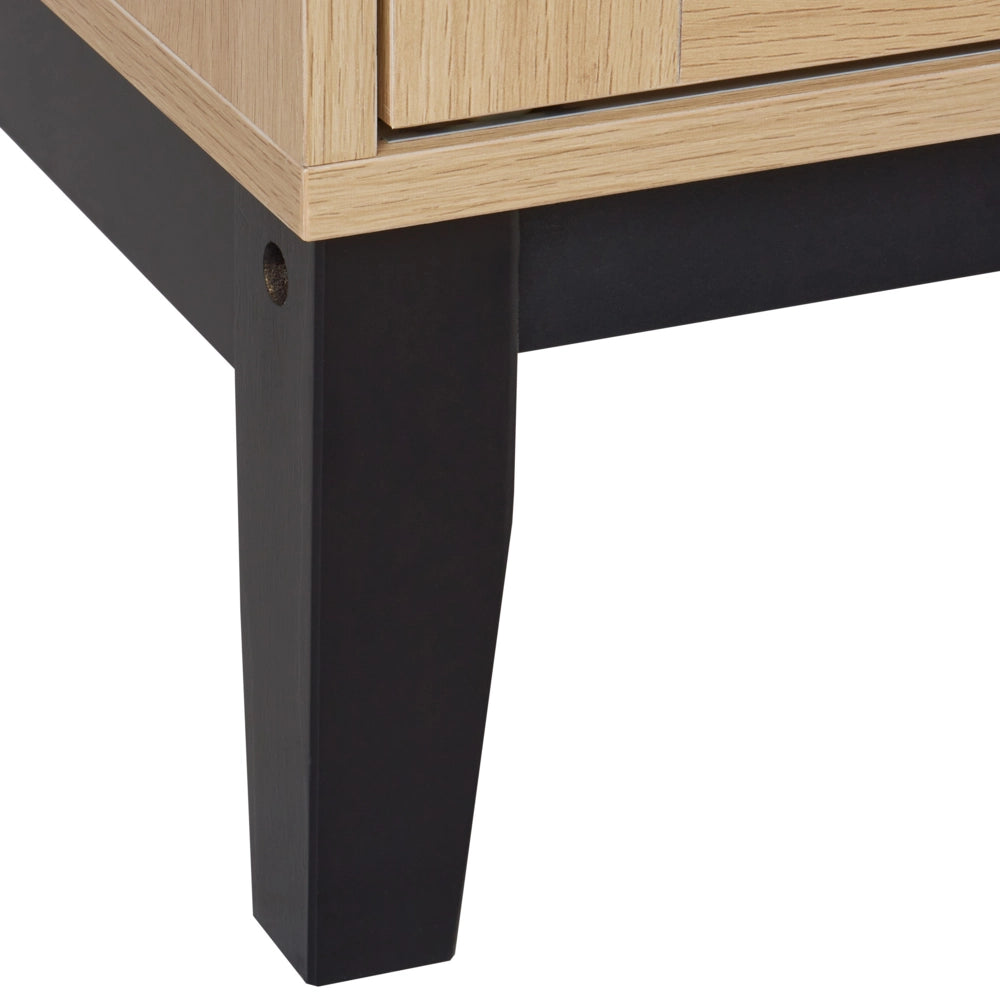 Mobiletto decorativo con vetrina in vetro marrone chiaro soggiorno stile elegante