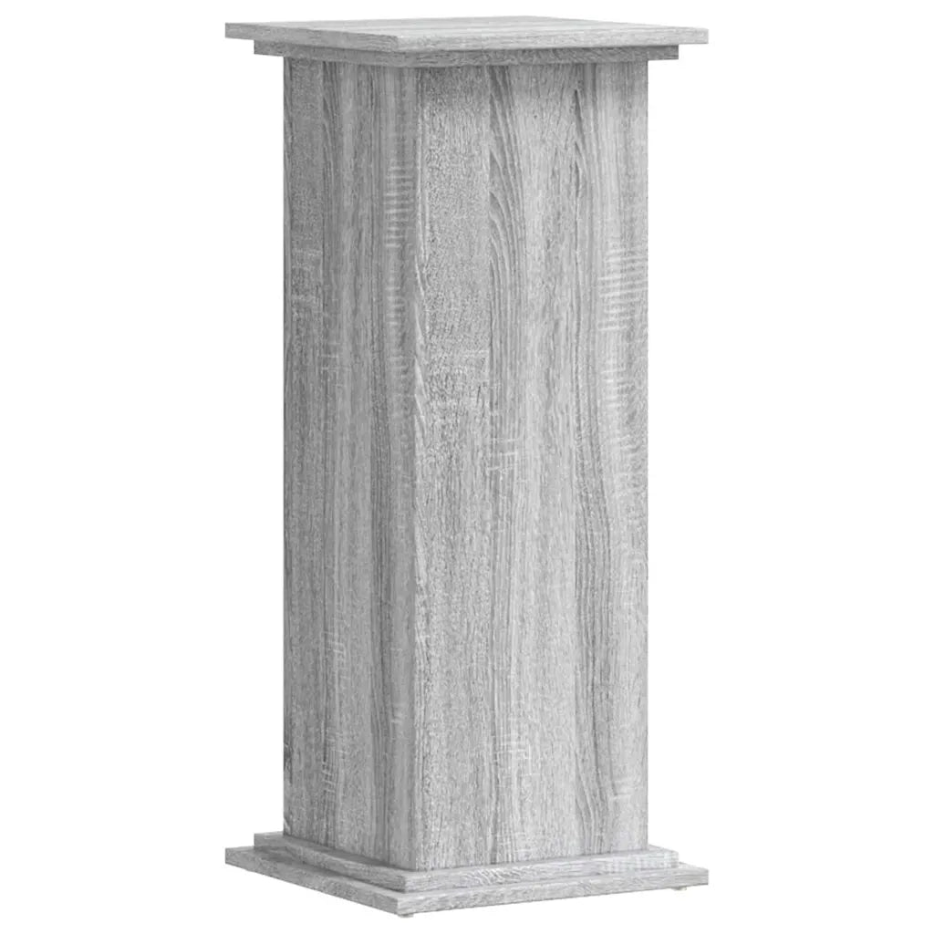 Supporto per piante | Sostegno per piante Grigio Sonoma 33x33x80 cm Legno Multistrato