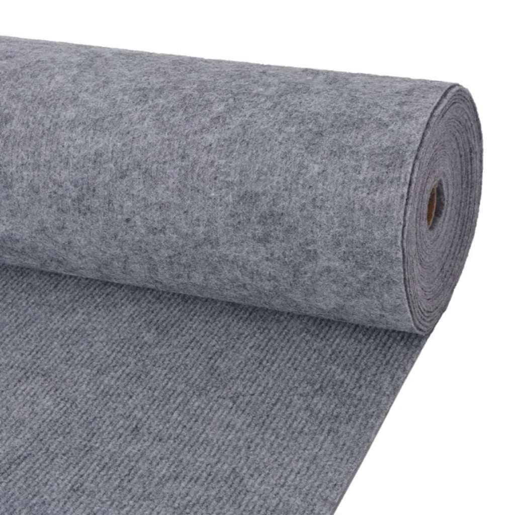 Tappeto Grigio 1,2 x 20 m Poliestere 331339