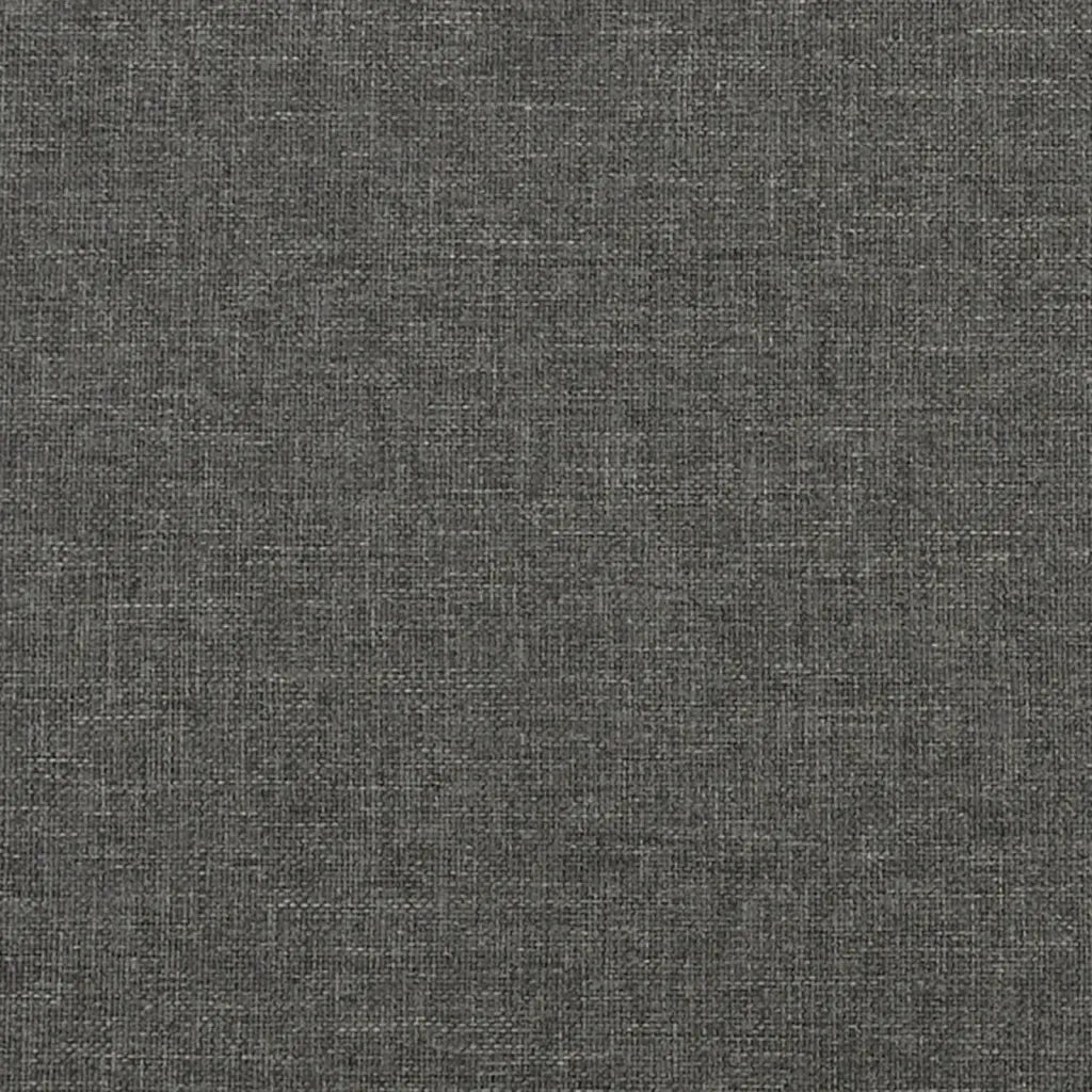 Letto a Molle Materasso e LED Grigio Scuro 120x190cm in Tessuto 3270089