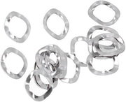 Set di 100 palline da golf con anelli di chiusura in acciaio inox (M12) - Kit di fissaggio industriale - Assortimento di articoli metallici