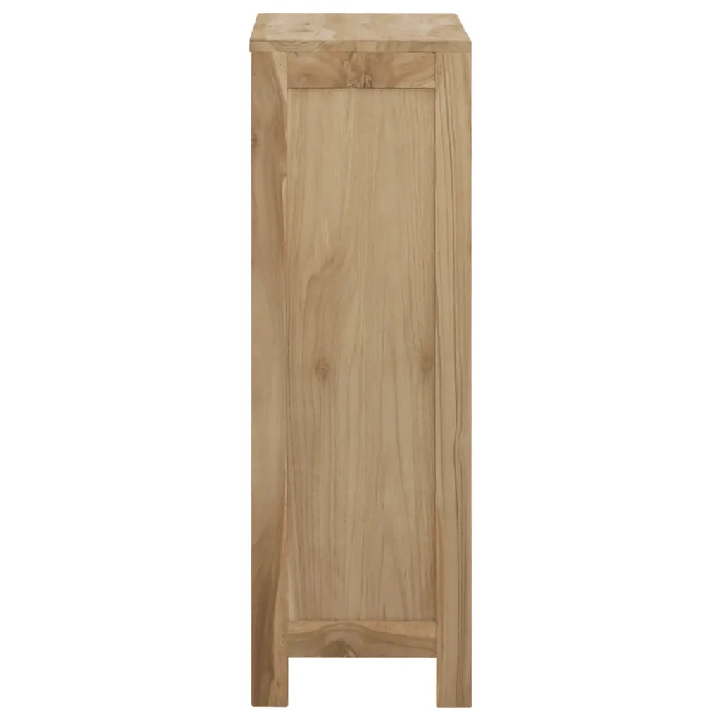 Cassettiera 55x30x90 cm in Legno Massello di Teak 340740