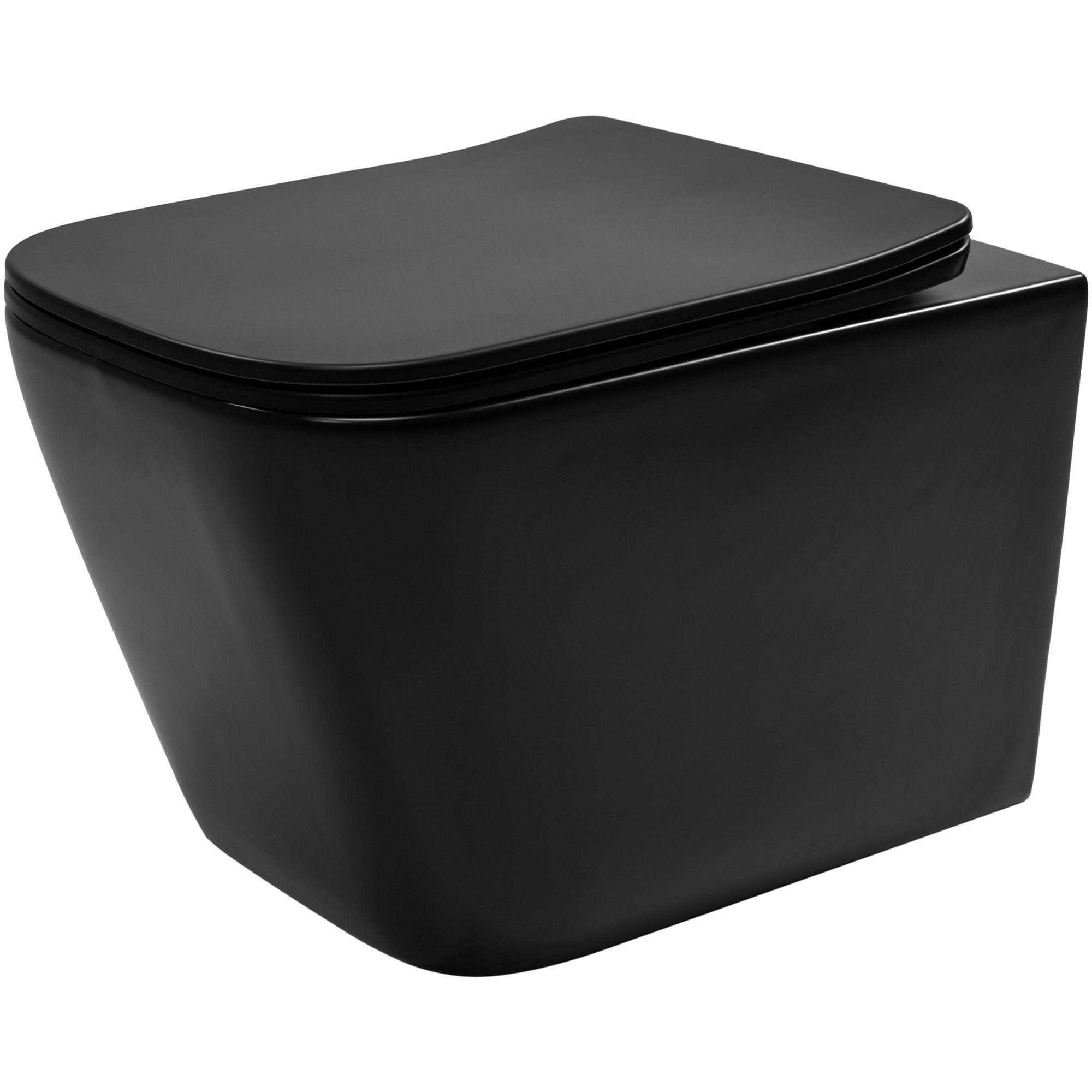 Vaso Wc Sospeso Rea Julio Black Matt
