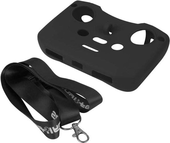 Copertura protettiva in silicone per controller remoto con cordoncino di avvio per Mavic 3 - nero - accessori per controller remoto