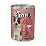 CIBO CANE MONGE SIMBA  415 G BOCCONC VITELLO- 24,0 pz