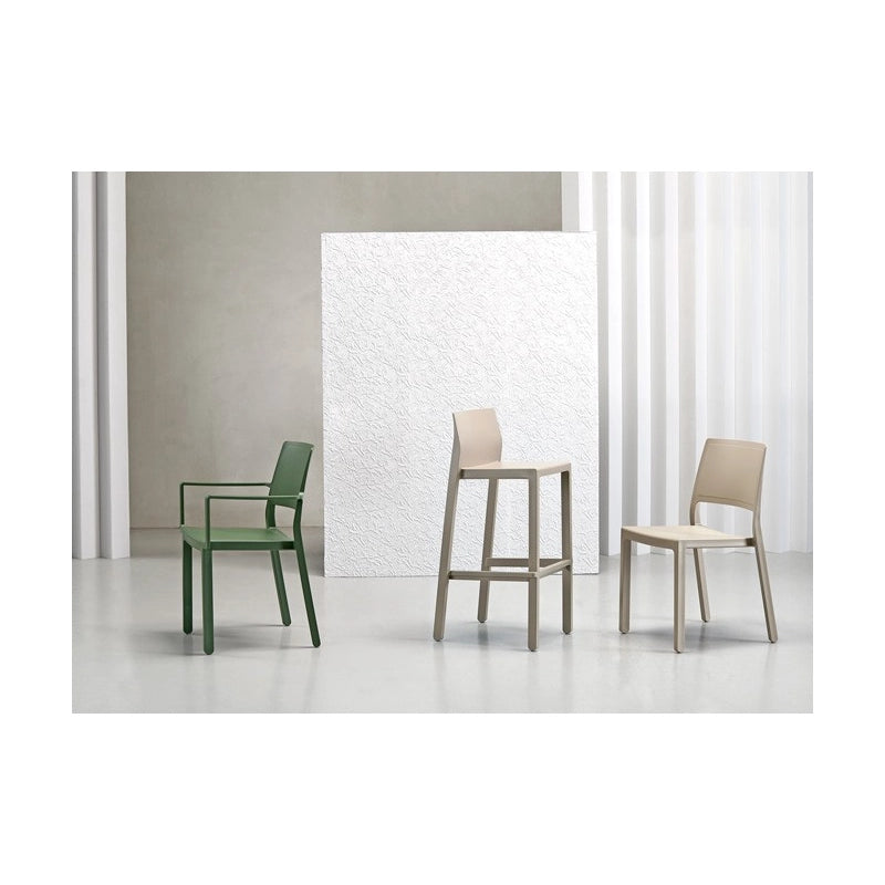 SET 4 SGABELLI KATE TECNOPOLIMERO HT 65CM MADE IN ITALY SCAB DESIGN - Lino 11