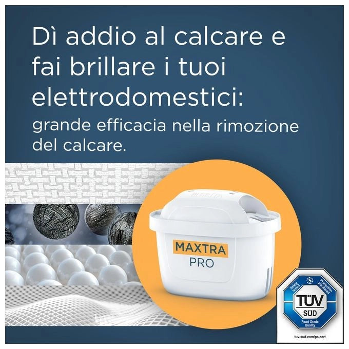Brita 1050889 MAXTRA PRO Limescale Expert Ricambio Filtro per Acqua 2 pezzi colore Bianco