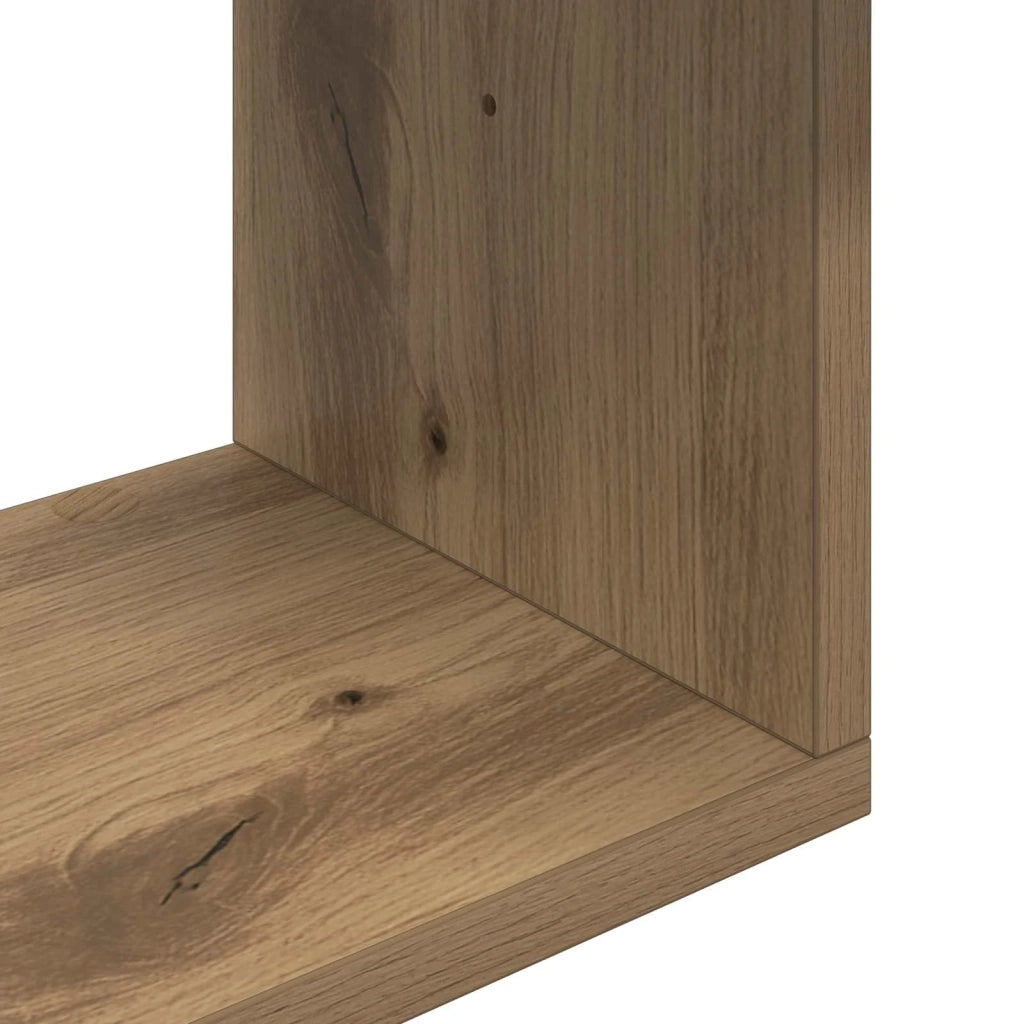 Scaffale da parete Rovere Artigianale 60 x 11 x 60 cm 8012171