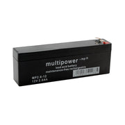 BATTERIA MP2.6-12 12V 2.6AH MULTIPOWER 178X34X66MM