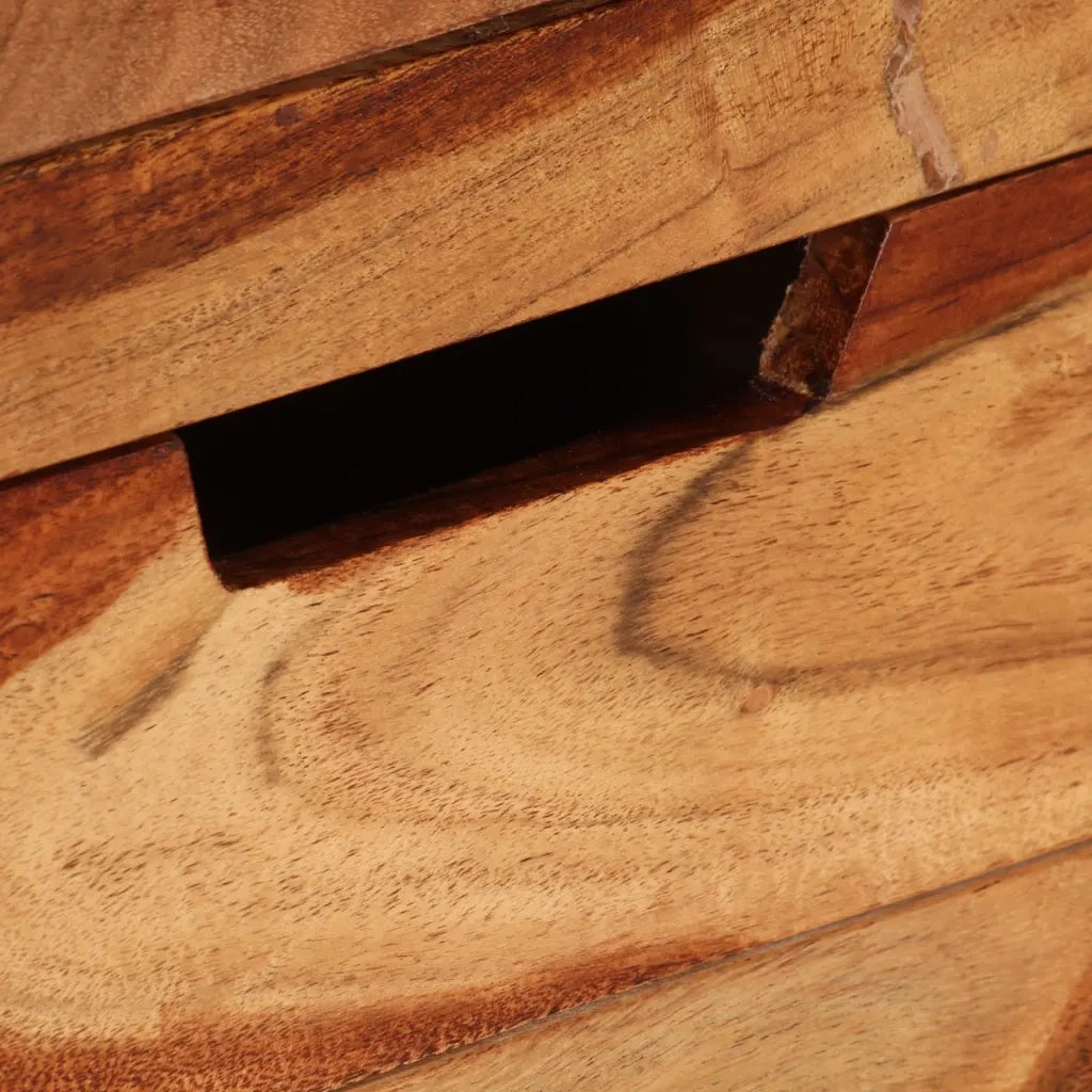 Credenza 40x34x110 cm in Legno Massello d'Acacia 338431