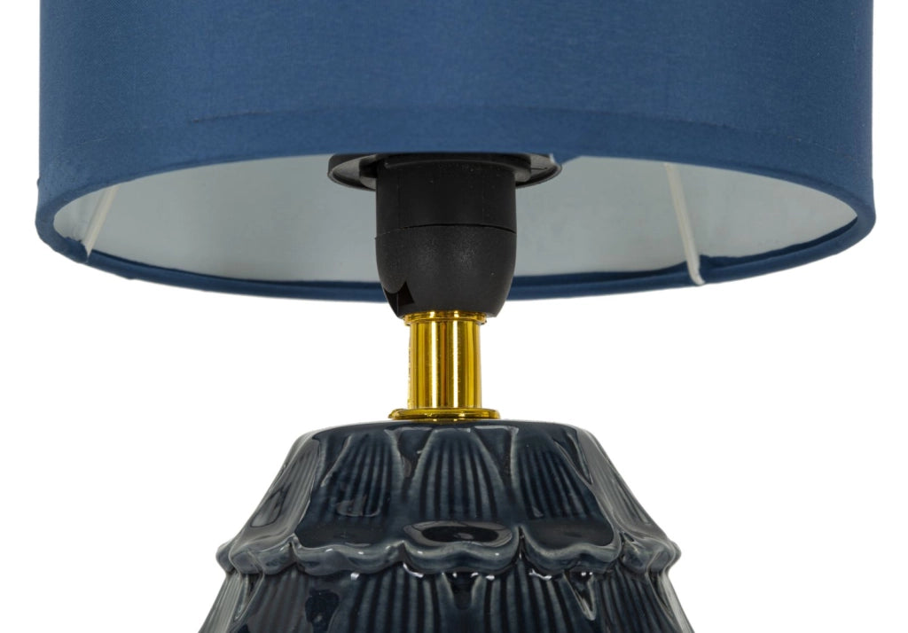 LAMPADA DA COMODINO PIGNY BLU CM Ø 15X30,5