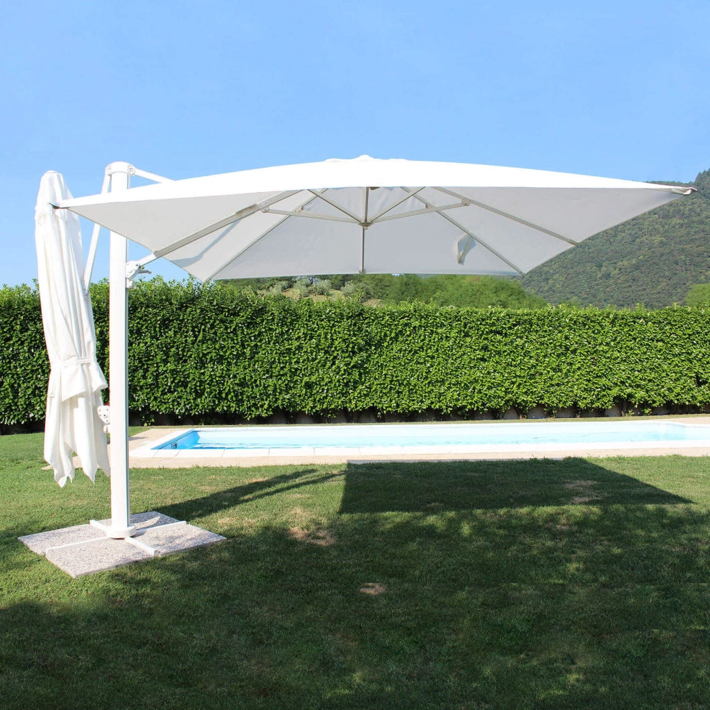 Ombrellone doppio da Giardino 3x3 in alluminio - DUBLE