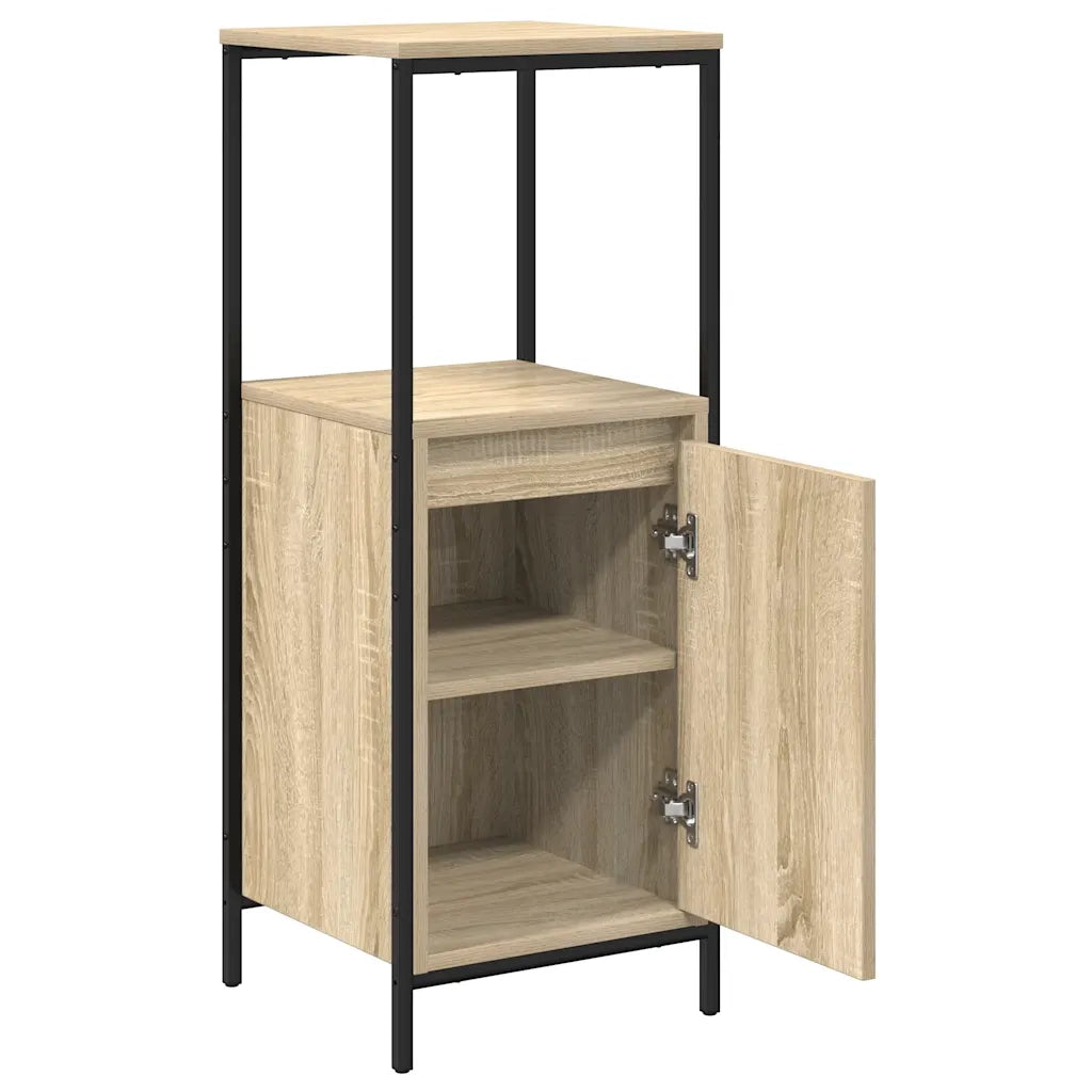 Mobile da Bagno con Ripiani Rovere Sonoma 36x35x95 cm 861913