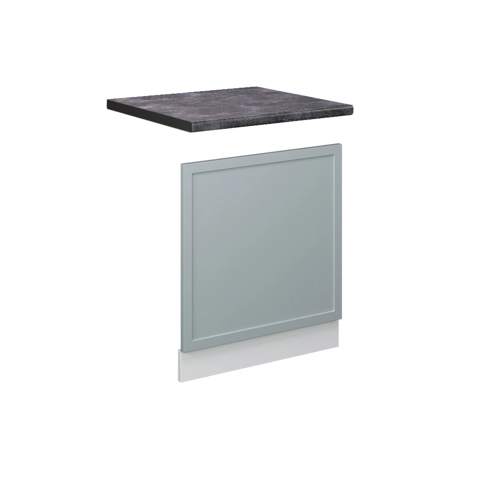 Pannello frontale Fame-Line Blu-grigio chiaro/Bianco 60 cm, PL Antracite Vicco