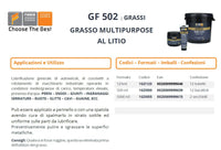 Grasso al litio faren GF 502-125ml resiste all'acqua-lubrificante x automezzi