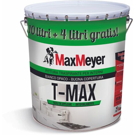 T-Max 10+4Lt idropittura bianco traspirante