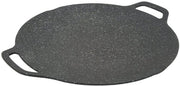 Piatto per BBQ a forma di bakplaat 34cm - Griglia coreana - Fatto di alluminio laminato - 6 strati di rivestimento - Anticorrosivo - Adatto per gas/induzione