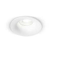 Faretto Incasso Tondo Moderno Oasis Alluminio Bianco 1 Luce Gu10