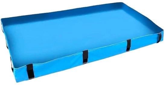 Tappeto di Zelata Rimovibile - Sostegno per Cavi - Lavabile e Sostenibile - Copertura del Pavimento per Piccoli Animali - Igiene e Facile da Pulire - Dimensioni 119x61x9,5 cm