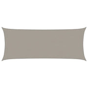 Vela Parasole | Telo Ombra | Vela da ombra 160 g/m2 Rettangolare Grigio Chiaro 2x5 m in HDPE
