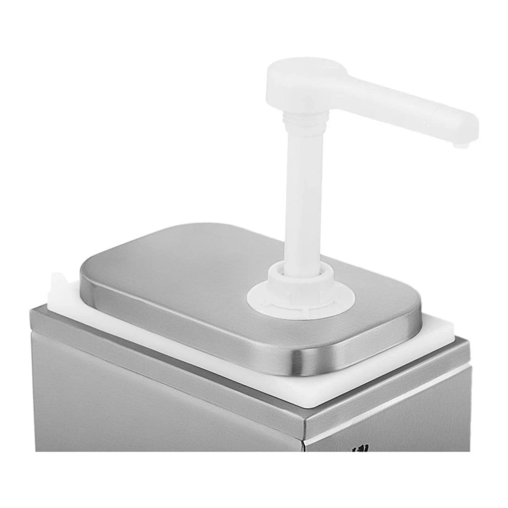 Distributore di salse 1 pompa 1 litro acciaio inox 14_0001418