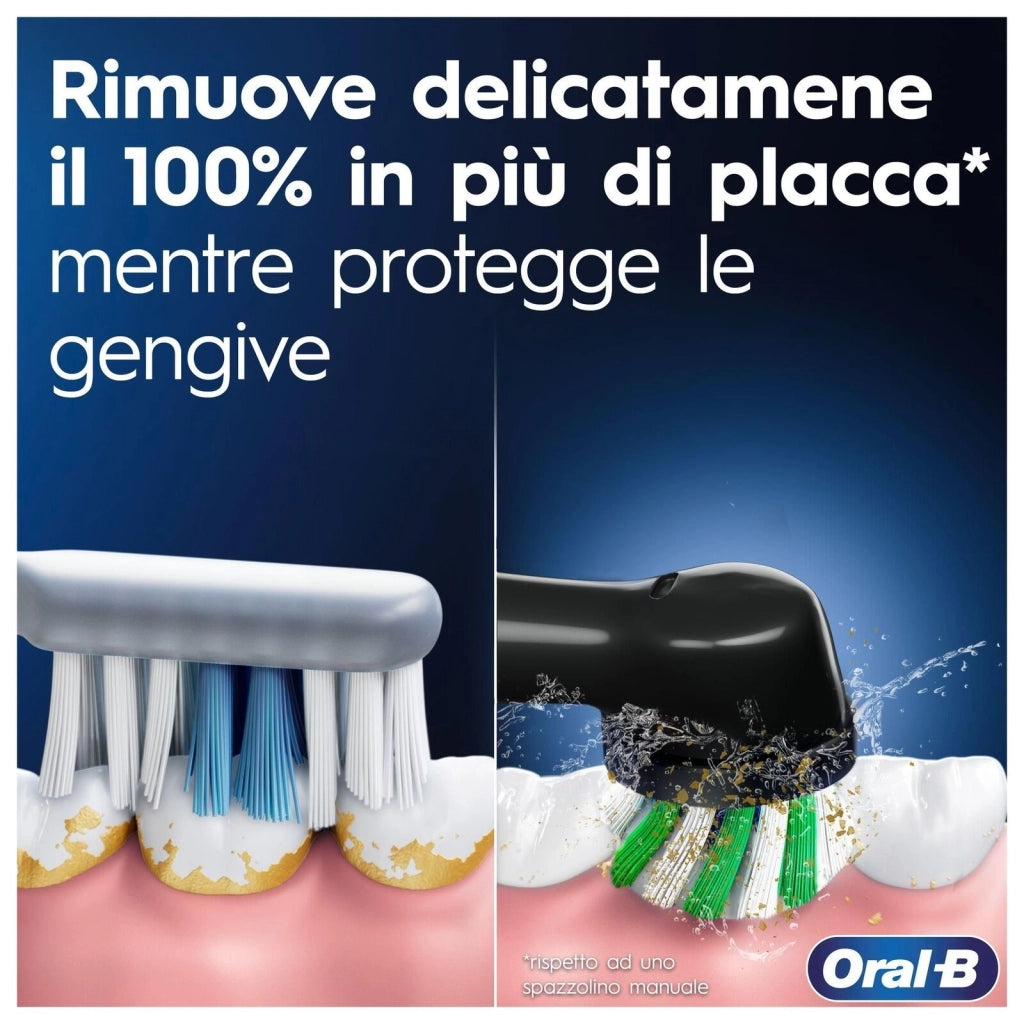 Oral-B Pro 1 Sensitive Clean Adulto Spazzolino rotante-oscillante Blu