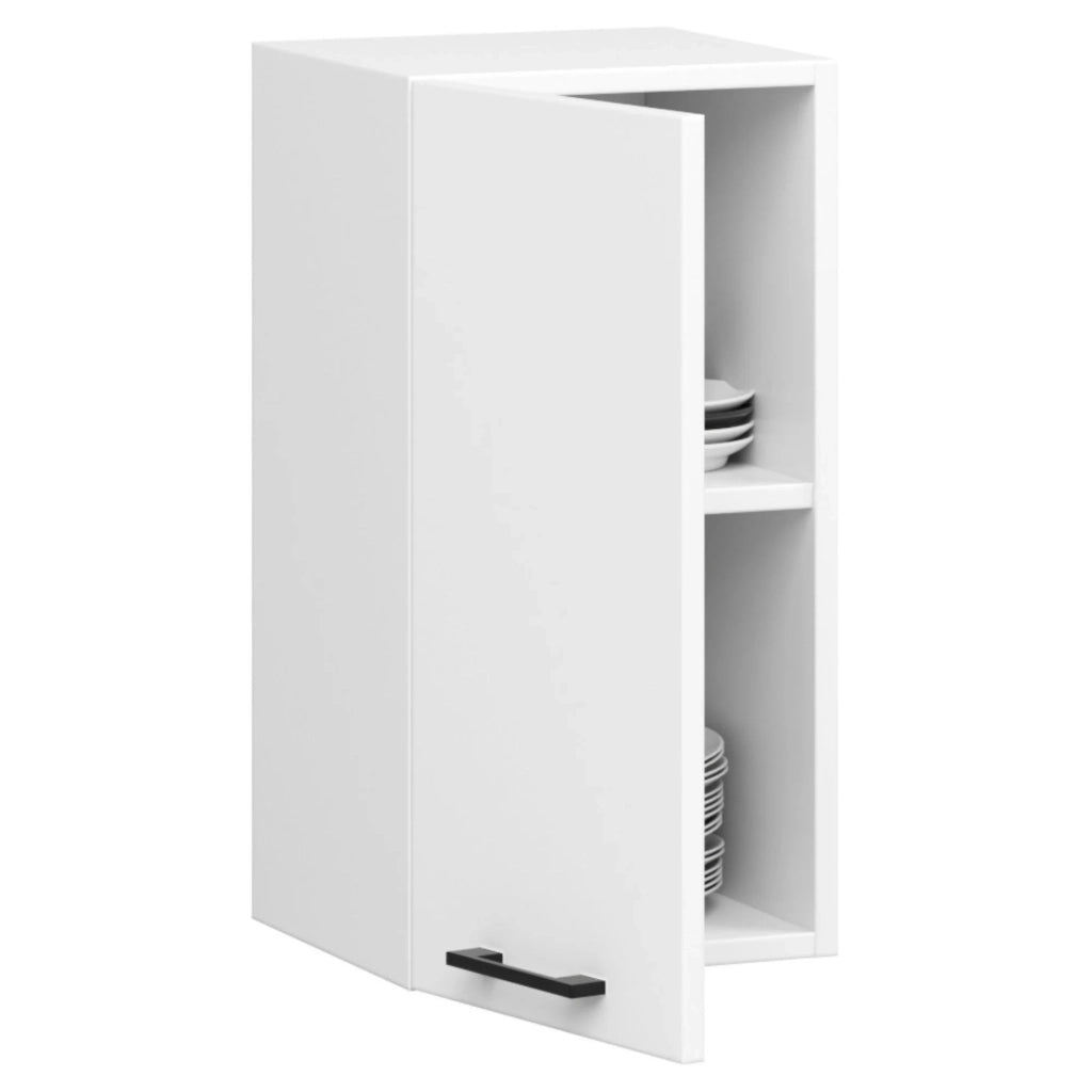 Mobile da cucina pensile sistema AKORD OLIWIA Bianco 30 cm 1 anta 30x30x58 cm